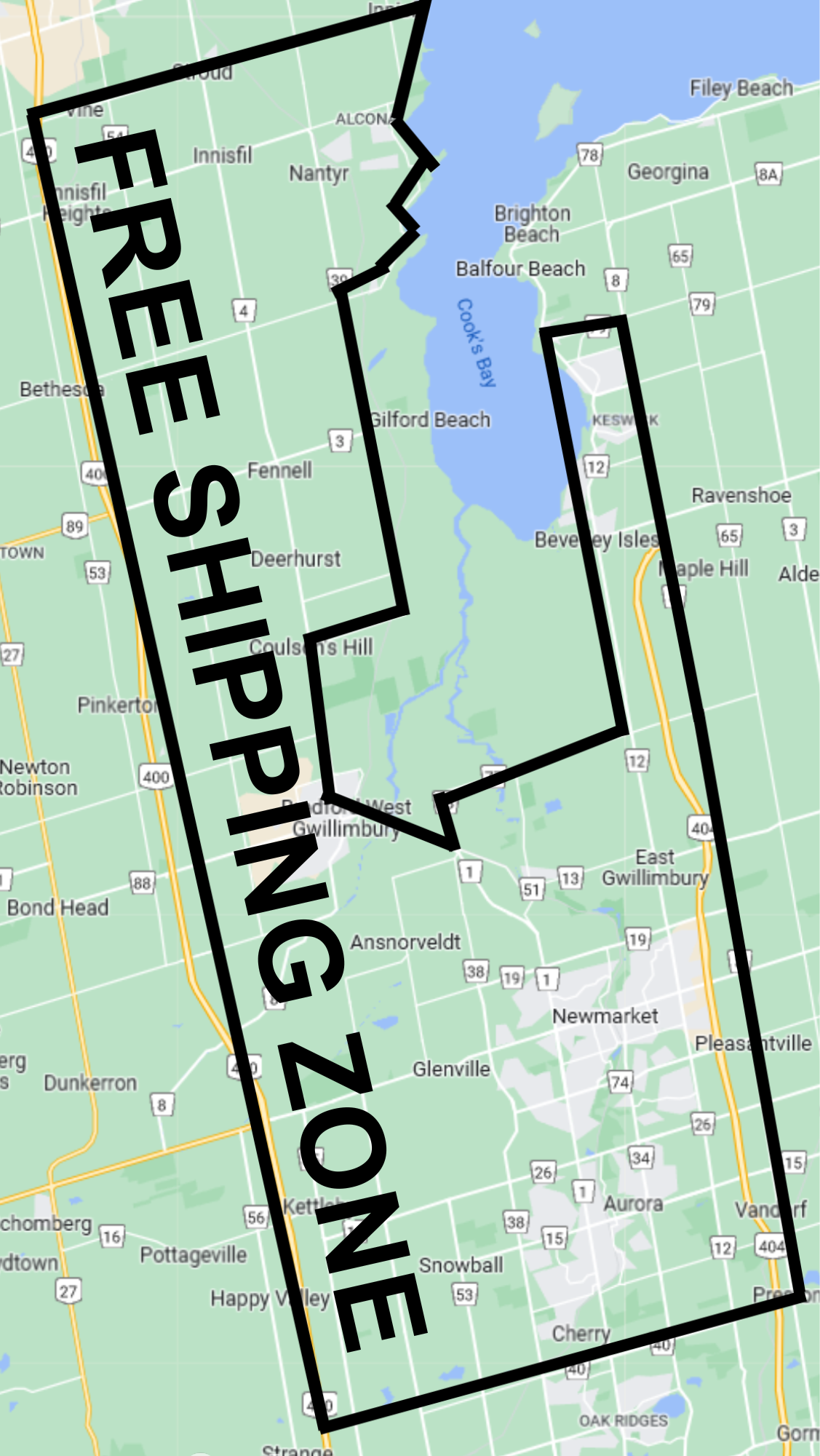Free Shipping Zone 2024